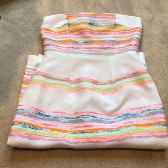 Milly dress size 2 NWOT summer strapless - Picture 4 of 5